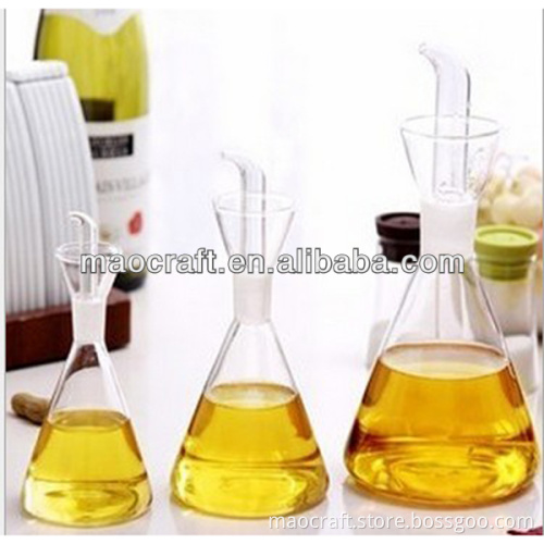glass cruet oil & vinegar